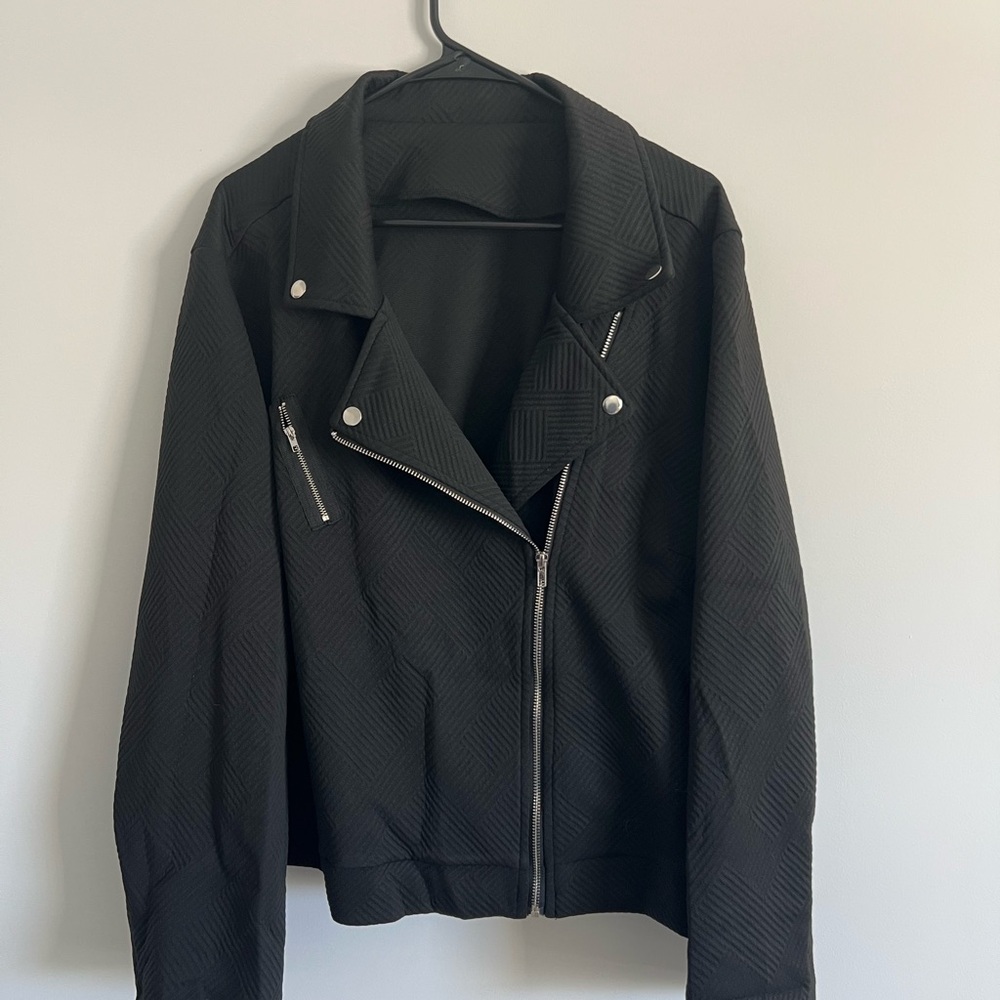 Plus Size Moto Jacket. Spring/Fall Light Fasion J… - image 2